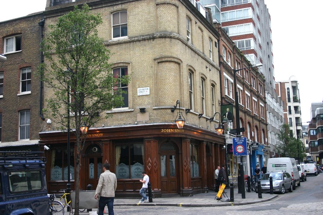 John Snow Pub and memorial tablet, London - 01.JPG